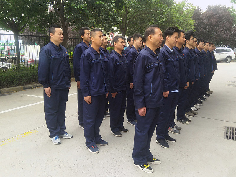 金年会机械生产部军训圆满完成 金年会机械生产部军训圆满完成