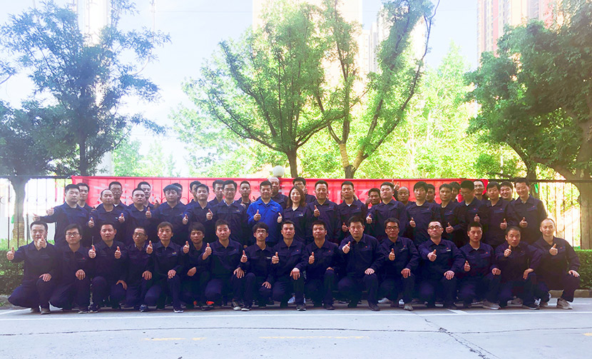 金年会机械生产部军训圆满完成 金年会机械生产部军训圆满完成